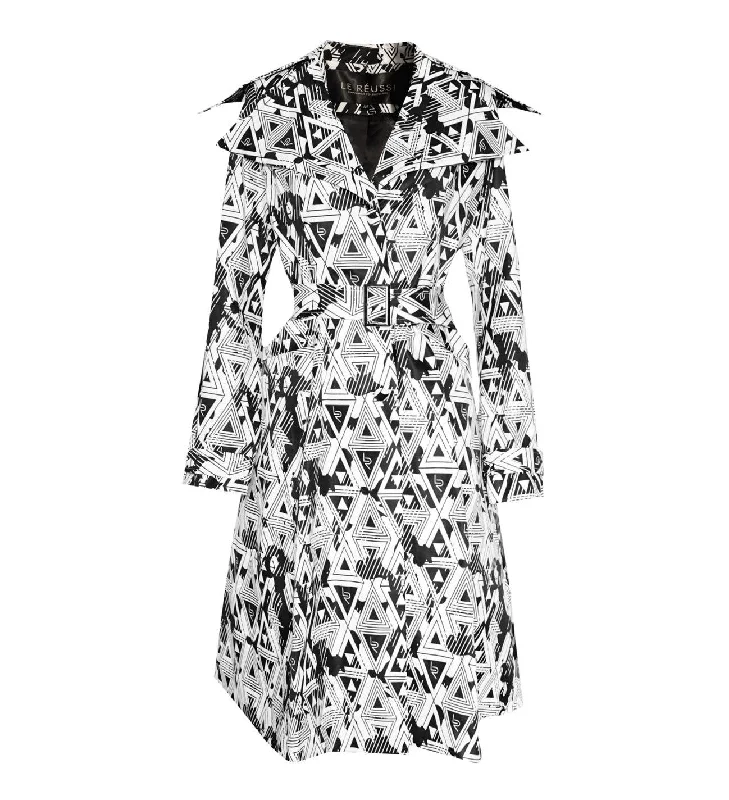 Bargain Bin Amour Geometric Long Jacket