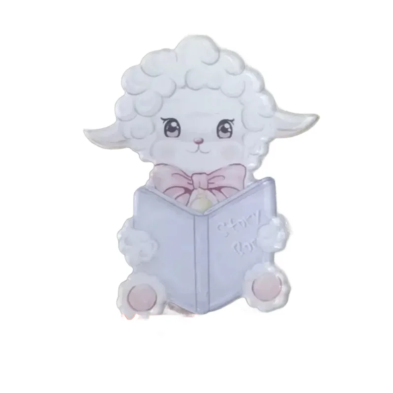 sheep acrylic brooch