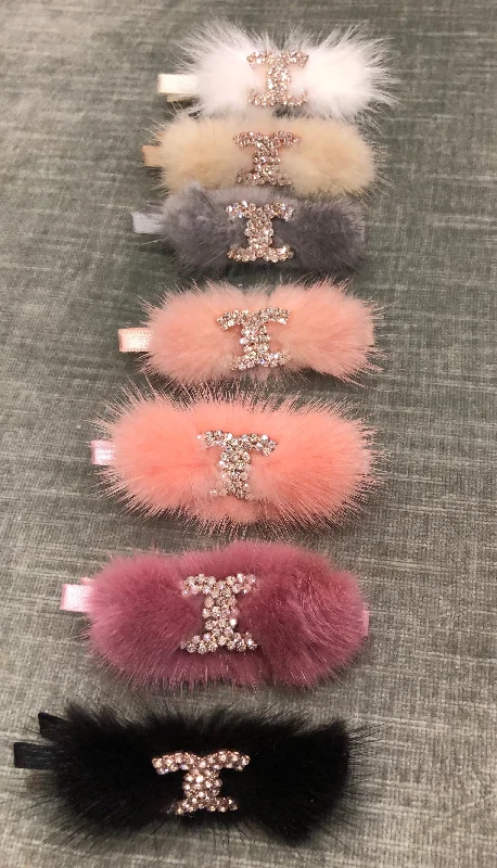 Seasonal Clearance backless dressMink Couture Hair Clip