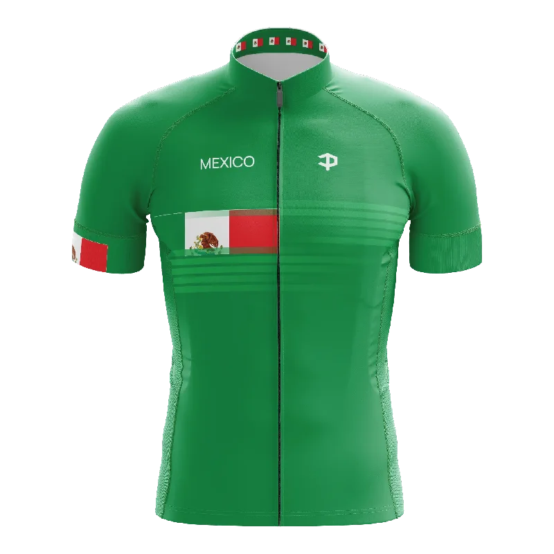 Deep Discounts cool workout sweatshirtMexico Short Sleeve Cycling Jersey