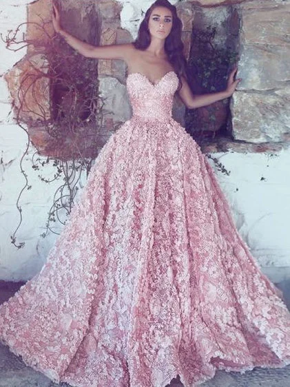 Can't Miss Pink Lace Prom Dresses Sweetheart Long Luxury Prom Dress Sexy Evening Dress JKL1430 Can't Miss Pink Lace Prom Dresses Sweetheart Long Luxury Prom Dress Sexy Evening Dress JKL1430