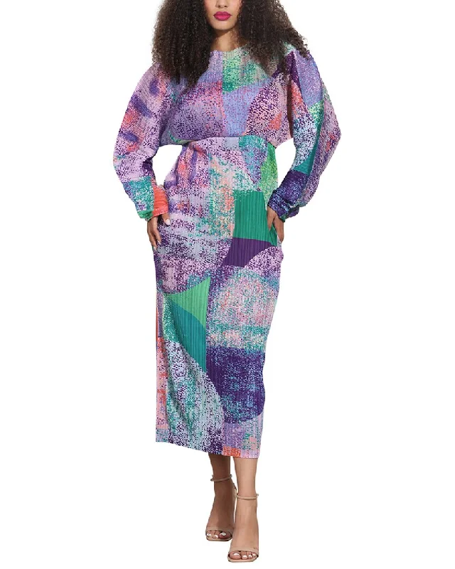 Price Drop floral midi dressLuxe Moda Dress