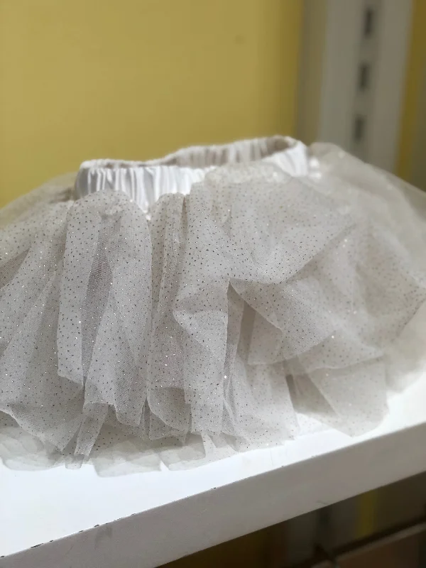 floral wrap dressWhite and Gold Sparkle Tutu