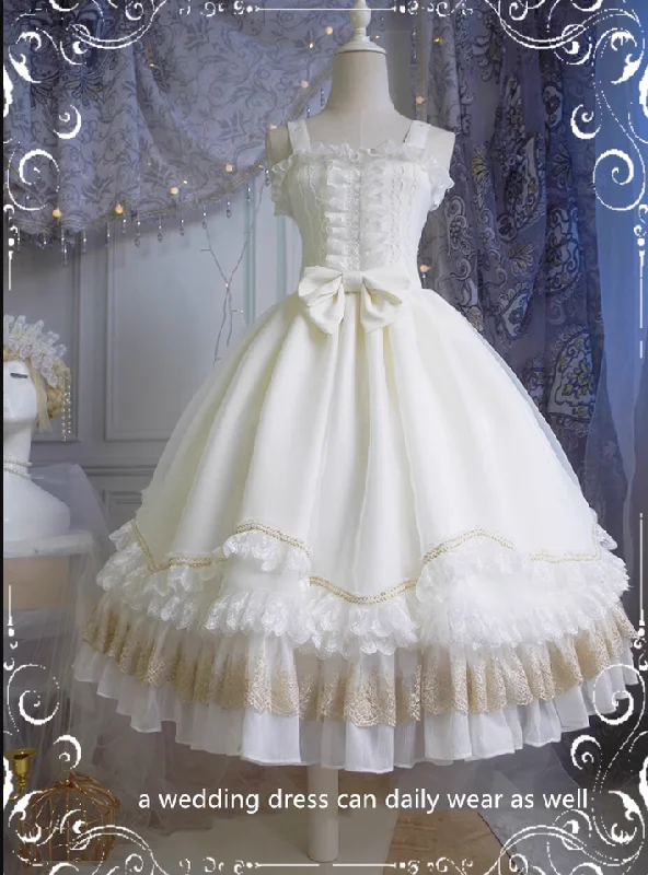 casual midi dress(Buyforme)Fairy Tales~Fate Quartet Bridal Lolita Gothic Accessories Blouse