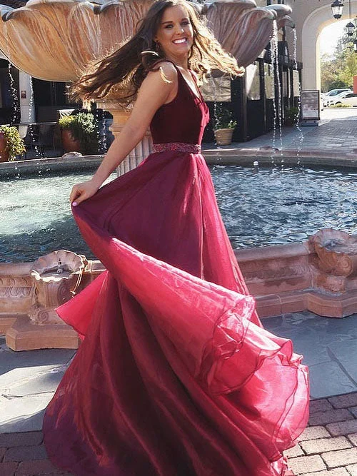 Epic Deals Chic Prom Dresses Straps A-line Rhinestone Floor-length Organza Long Prom Dress JKL788 Epic Deals Chic Prom Dresses Straps A-line Rhinestone Floor-length Organza Long Prom Dress JKL788