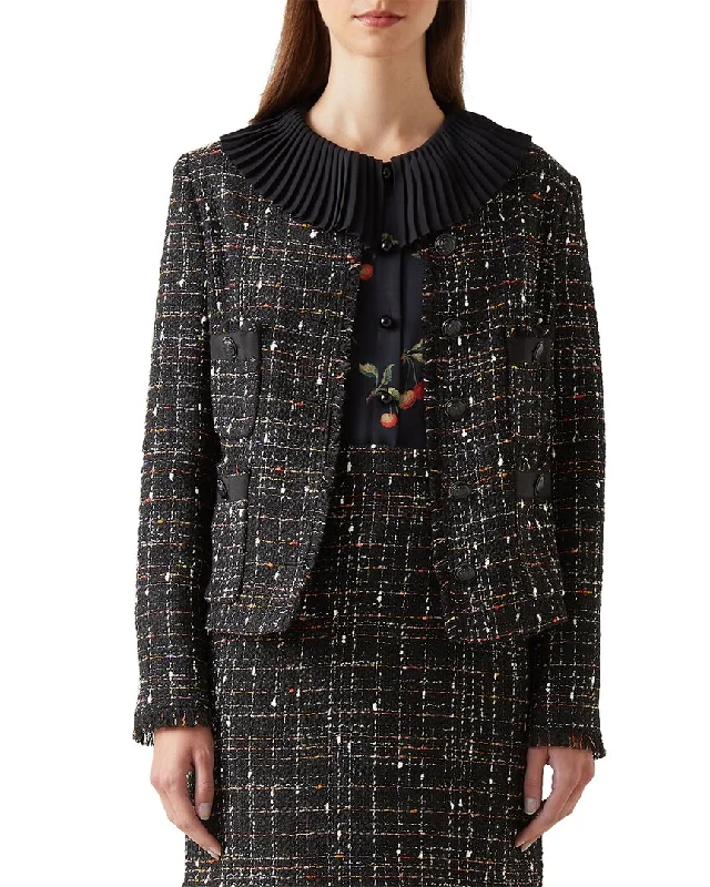 stylish coatLk Bennett Angelica Wool-Blend Jacket