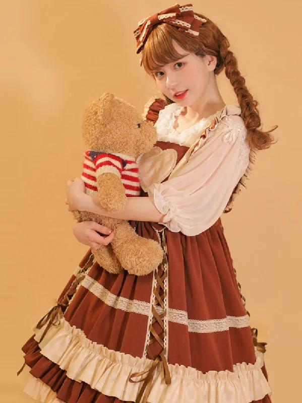 casual summer dressEieyomi~Sweet Lolita Cotton Princess JSK Dress