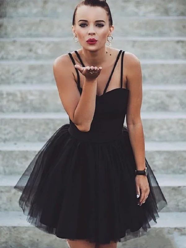 New Deals Little Black Dress Homecoming Dresses Aline Spaghetti Straps Short Prom Dress Party Dress JK931 New Deals Little Black Dress Homecoming Dresses Aline Spaghetti Straps Short Prom Dress Party Dress JK931