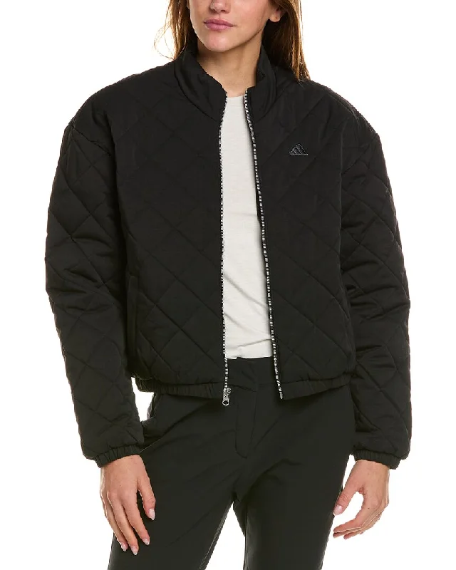 Super Bargain Adidas Go-To Quilted Jacket