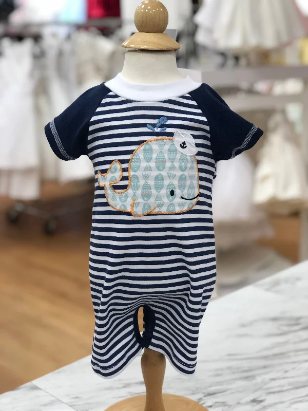 t-shirt dressHaute Baby Whale Tale Boy Romper