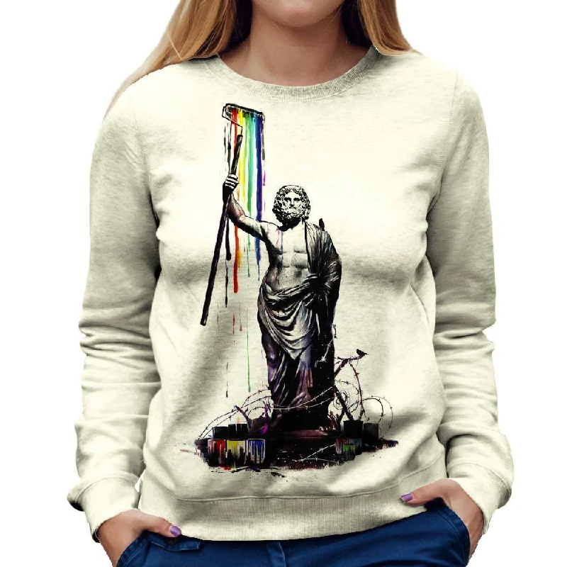 Buy More, Save More comfy workout sweatshirtGod Of Graffiti Womens Sweatshirt