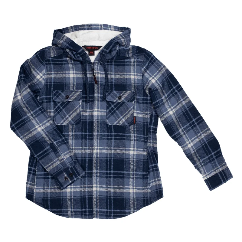 NAVY BLUE PLAID