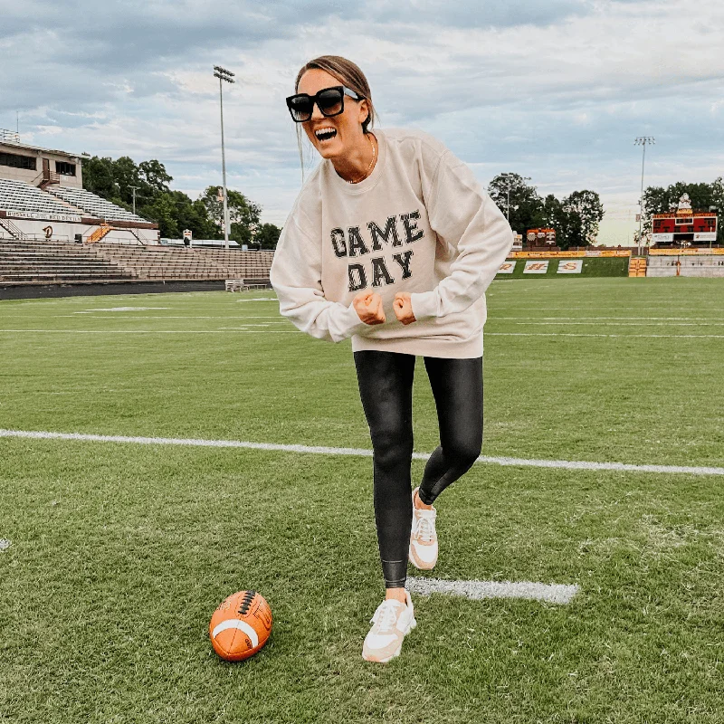 Major Savings fitted workout hoodieGame Day - Ivory Sweatshirt