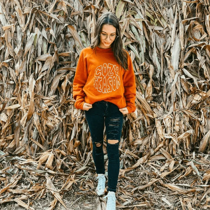 Year-End Sale stylish sports hoodieCozy Season - Autumn Sweatshirt