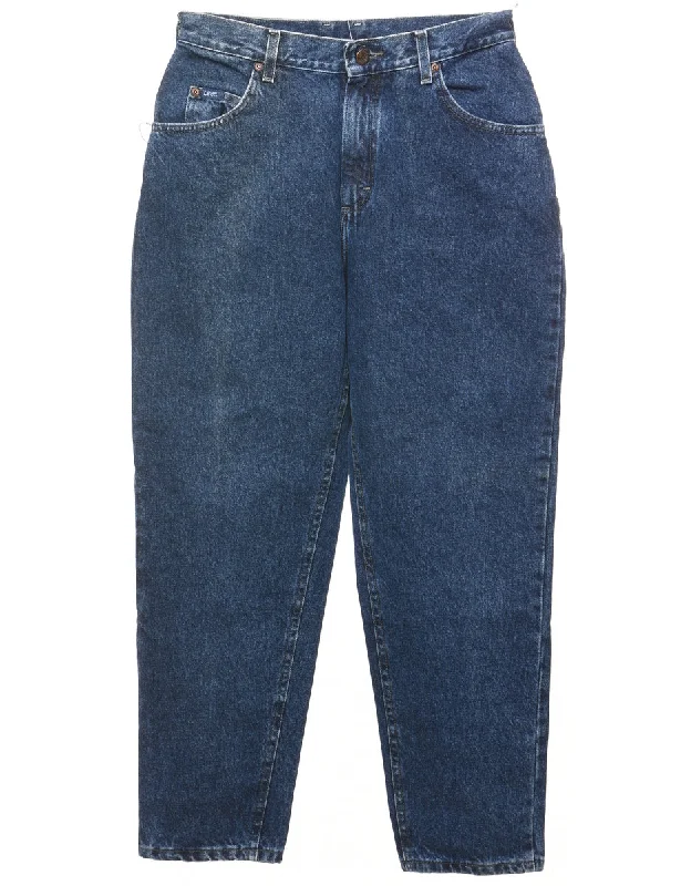 fashion-forward coatTapered Dark Wash Lee Jeans - W28 L28