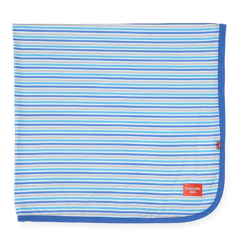 off-shoulder dressMagnificent Baby Blue Stripe Modal Swaddle Blanket