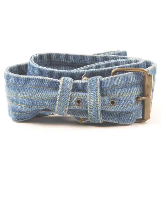 Quick Sale Medium Wash Waist Belt - L