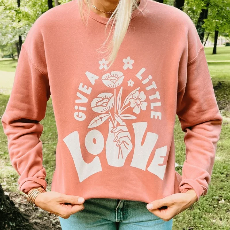 Price Rollback urban activewear hoodieGive a Little Love Sweatshirt