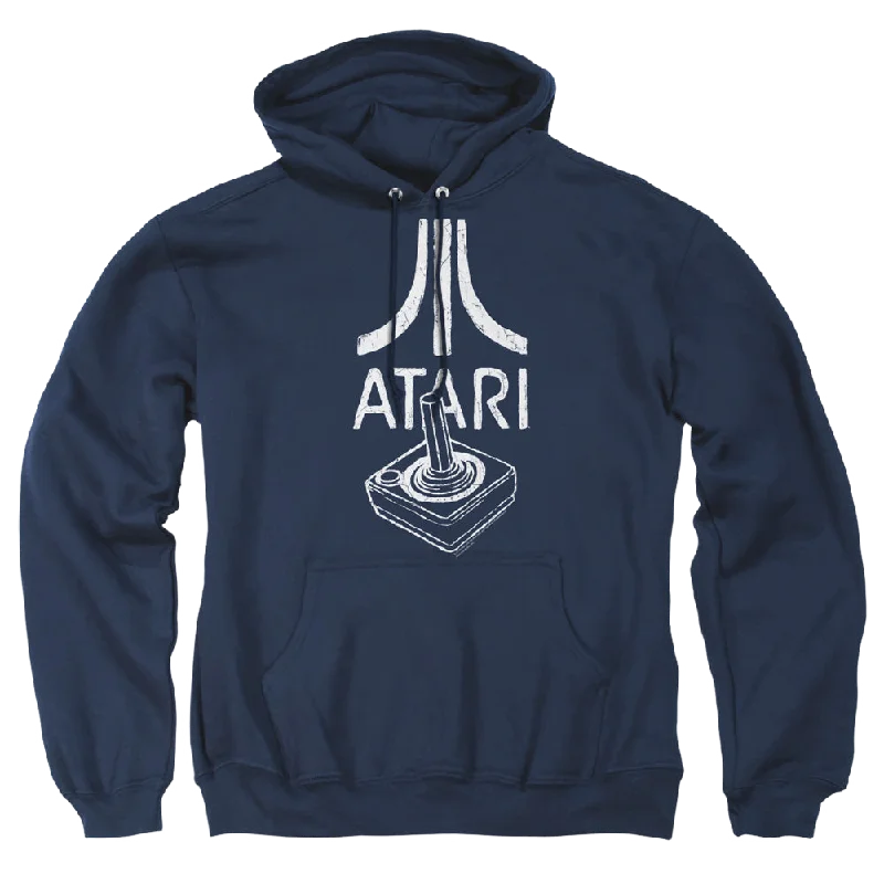 sporty hoodiesporty hoodieAtari Joystick Logo - Pullover Hoodie