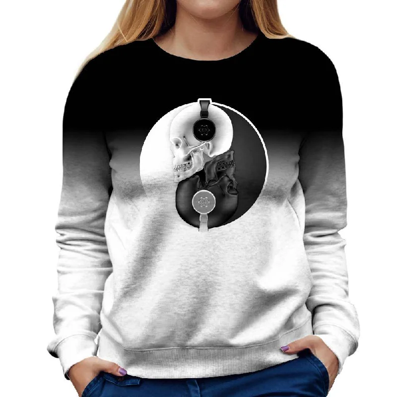Limited Availability fashion gym hoodieHeadphone Harmony Womens Sweatshirt