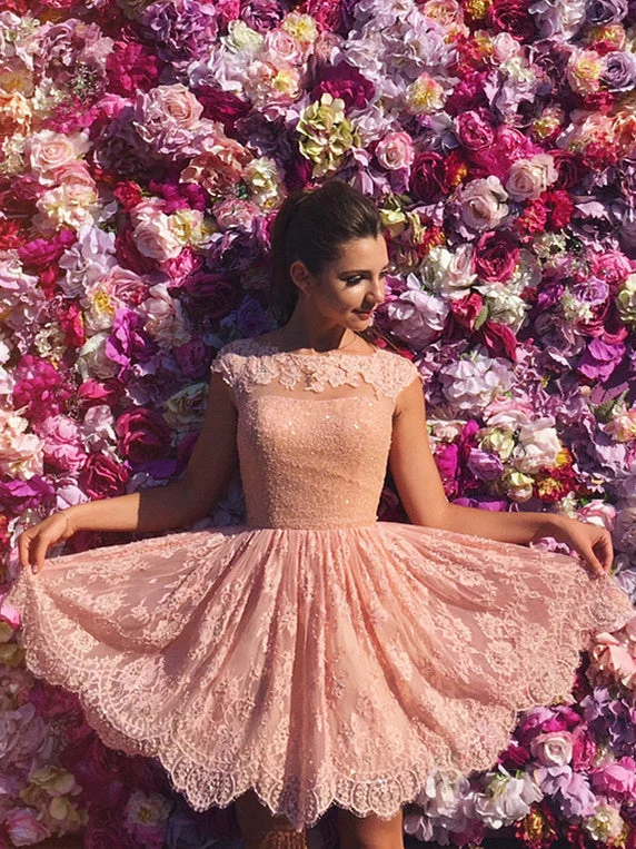 Bargain Prices Open Back Homecoming Dresses Aline Bateau Lace Short Prom Dress Fashion Party Dress JK923 Bargain Prices Open Back Homecoming Dresses Aline Bateau Lace Short Prom Dress Fashion Party Dress JK923