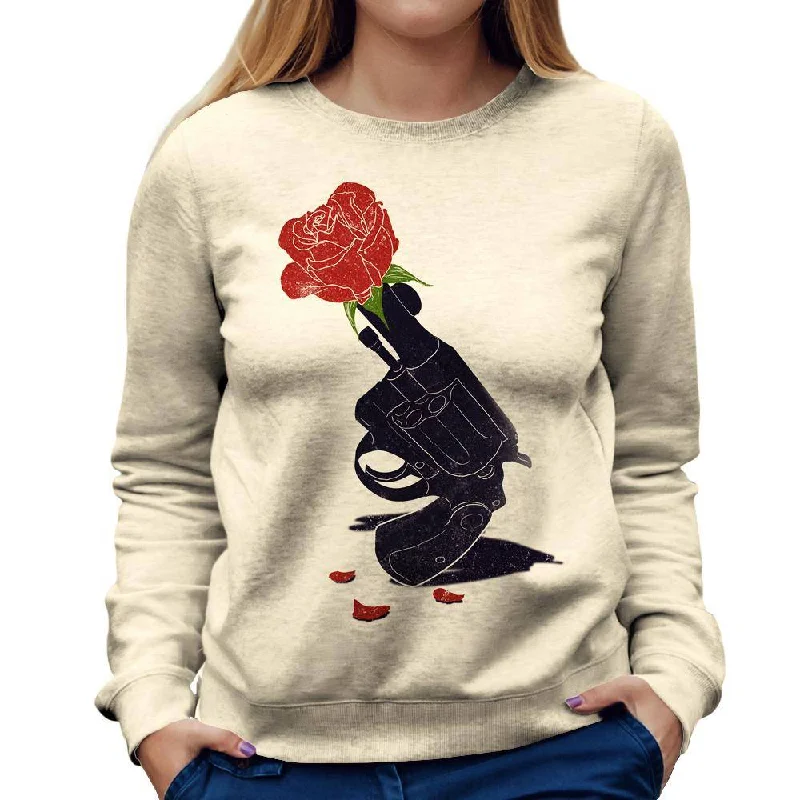 Midnight Madness eco-friendly fitness hoodieCease Fire Womens Sweatshirt