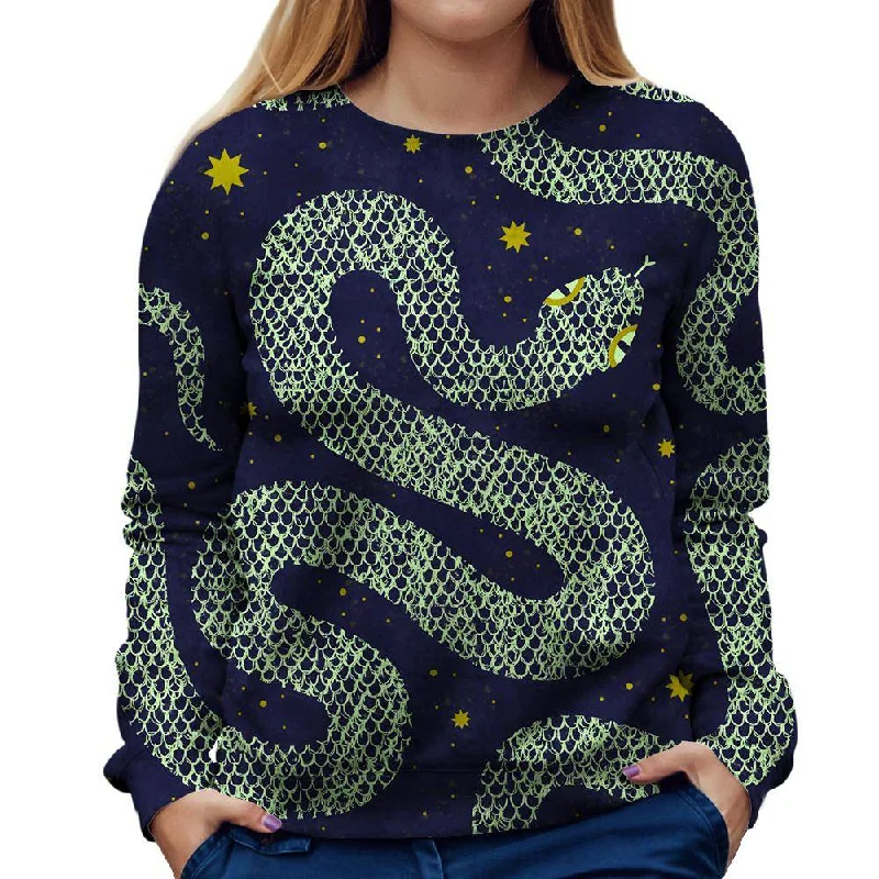 soft gym hoodieSerpent Women Sweatshirt