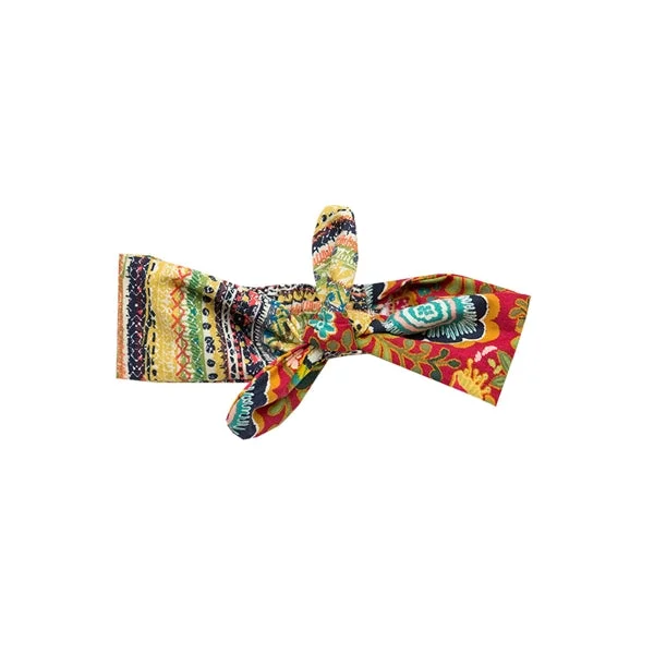 printed dressHaute Baby Gypsy Autumn Lucy Bow