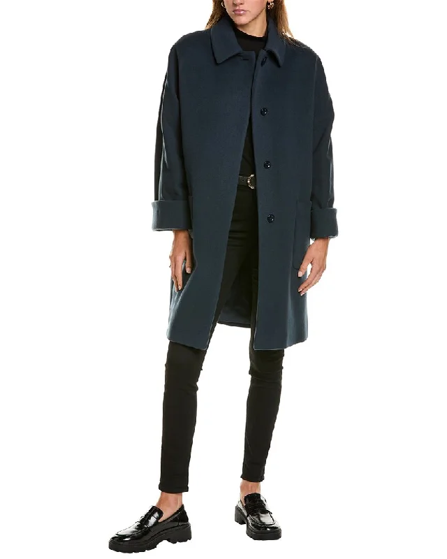 Special Discount Cinzia Rocca Icons Medium Wool & Cashmere-Blend Coat
