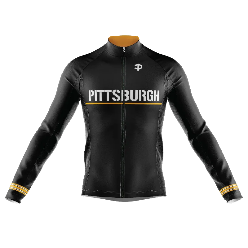 chic fitness hoodiePittsburgh Long Sleeve Cycling Jersey