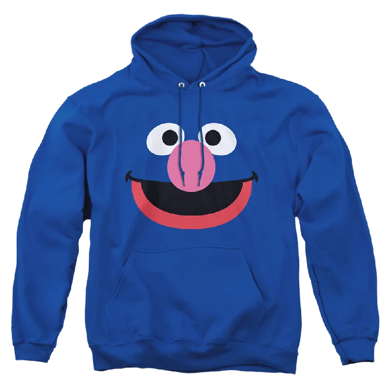 Early Access cozy hooded jacketSesame Street Grover Face - Pullover Hoodie