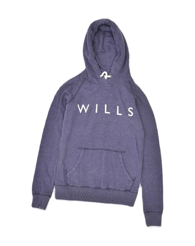 Online Exclusive casual hoodieJACK WILLS Womens Graphic Hoodie Jumper UK 6 XS Purple Cotton Online Exclusive casual hoodieJACK WILLS Womens Graphic Hoodie Jumper UK 6 XS Purple Cotton