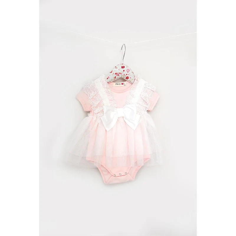 wool dressMaeli Rose Lace and Bow Onesie