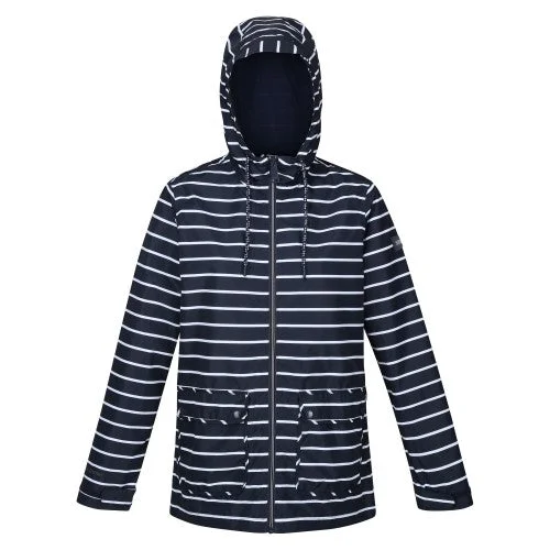 New Markdowns Regatta Womens/Ladies Bayletta Striped Waterproof Jacket