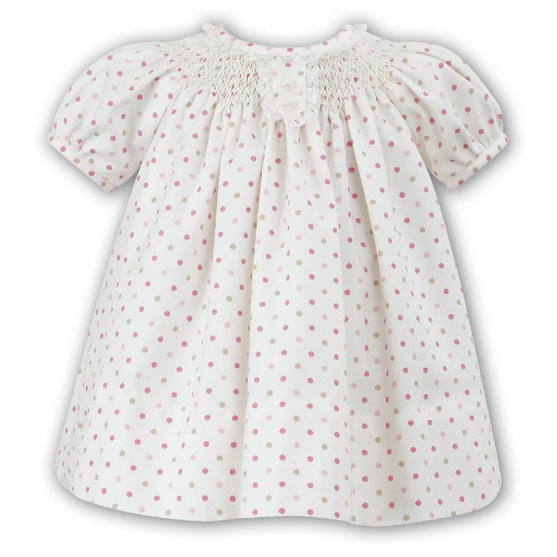 Midnight Madness fitted dressSarah Louise Smocked Polka Dot Dress