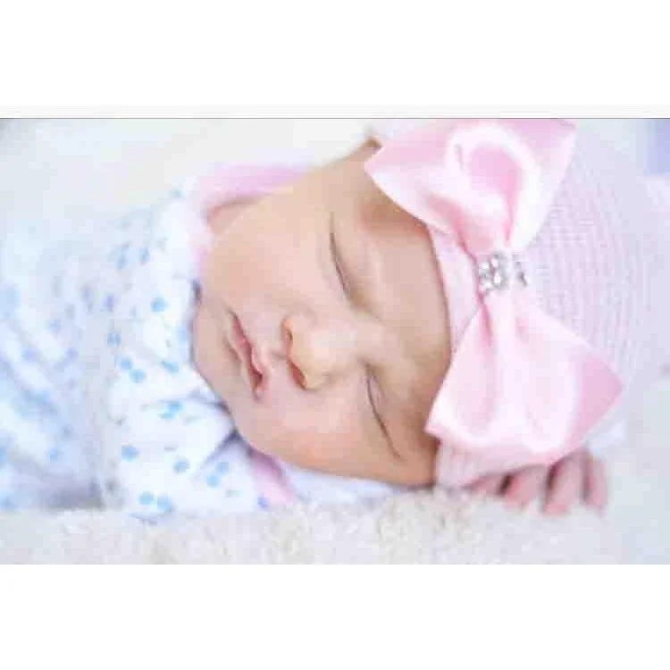 Fantastic Offers trendy bodycon dressCradle Cuties Satin & Crystal Bow Hat