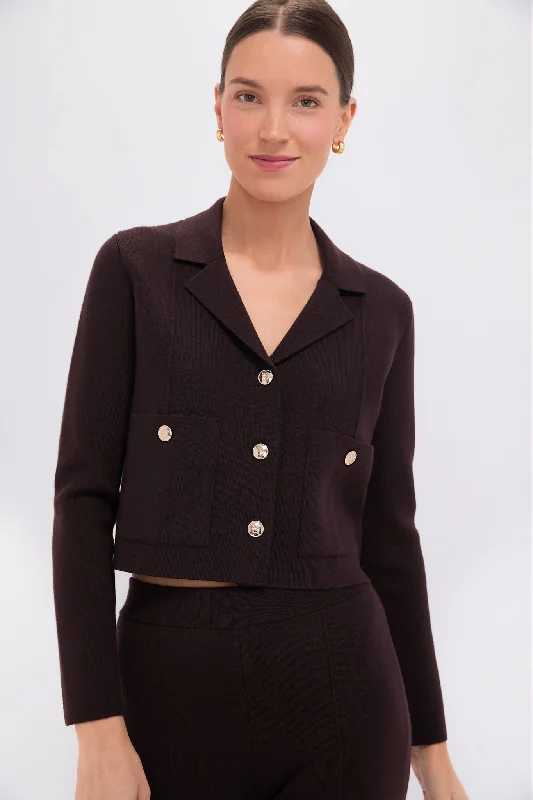 tailored blazer coatAmericano Wool Cropped Blazer