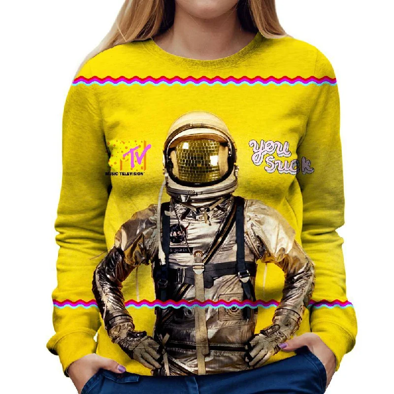 Take Advantage relaxed fit sports hoodie81sAstronaut Womens Sweatshirt