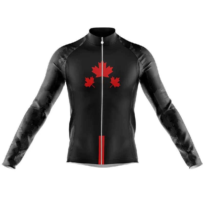 athletic casual sweatshirtCanada V1 Long Sleeve Cycling Jersey