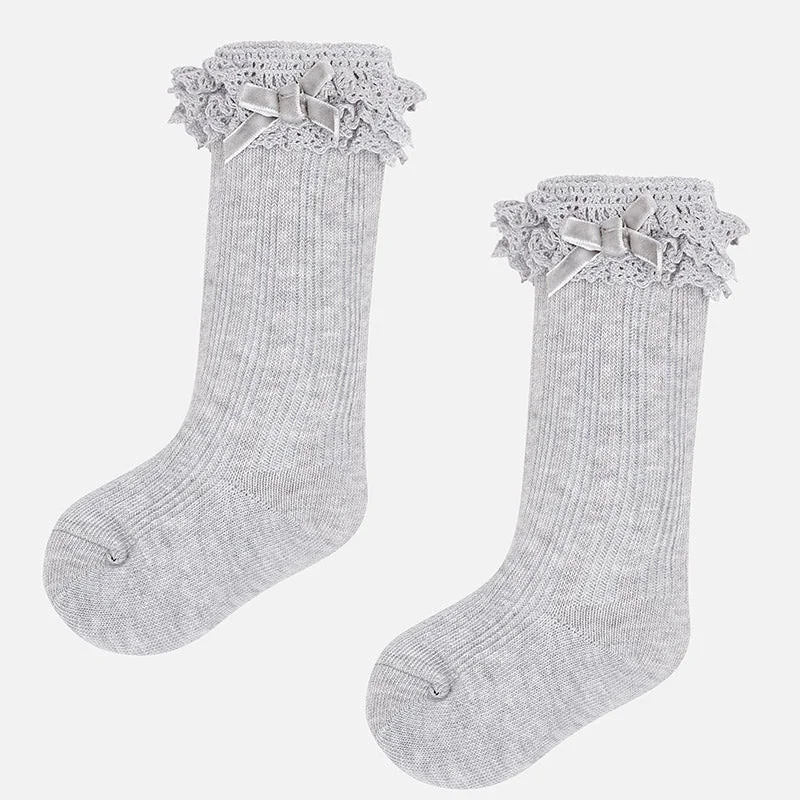 pleated dressMayoral Knit Socks