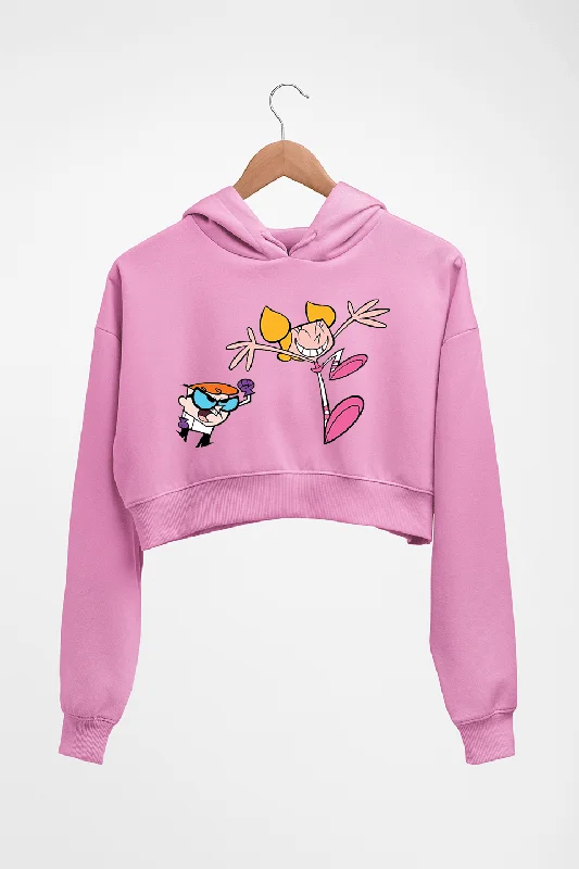 Seasonal Clearance performance hoodieDexter's Laboratory Crop HOODIE FOR WOMEN