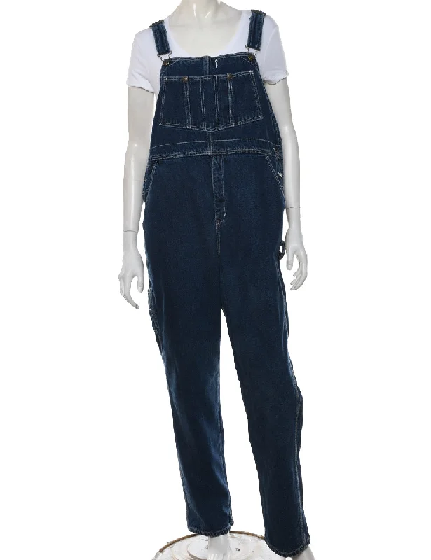 Deal Zone Dark Wash Dungarees - W38 L32