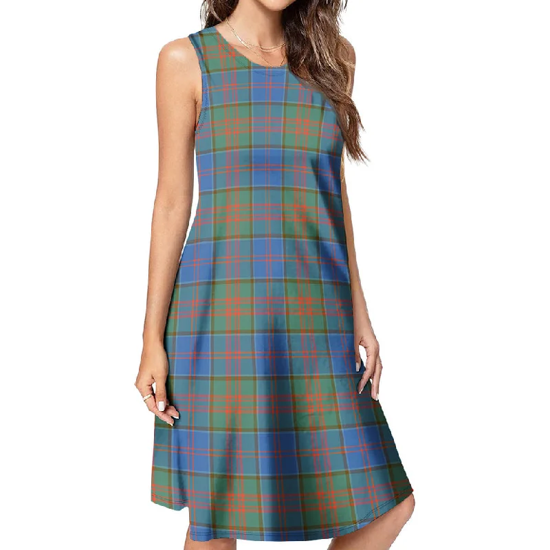 Today’s Deal Stewart of Appin Hunting Ancient Tartan Womens Casual Dresses