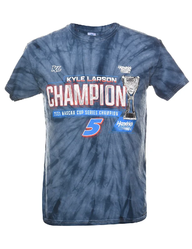 Season Finale Sale Tie Dye Nascar Kyle Larson Sports T-shirt - M