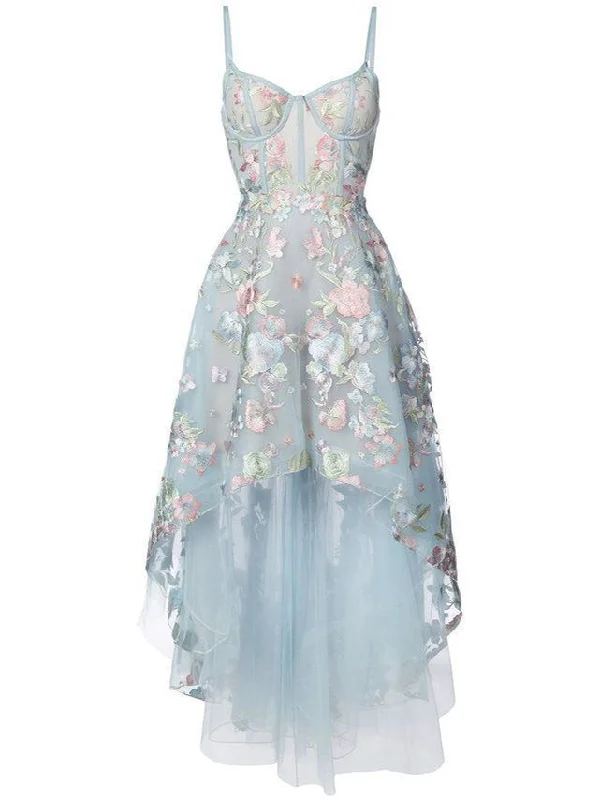 Low Prices High Low Prom Dresses Spaghetti Straps Long Lace Prom Dress Sexy Evening Dress JKL1423 Low Prices High Low Prom Dresses Spaghetti Straps Long Lace Prom Dress Sexy Evening Dress JKL1423