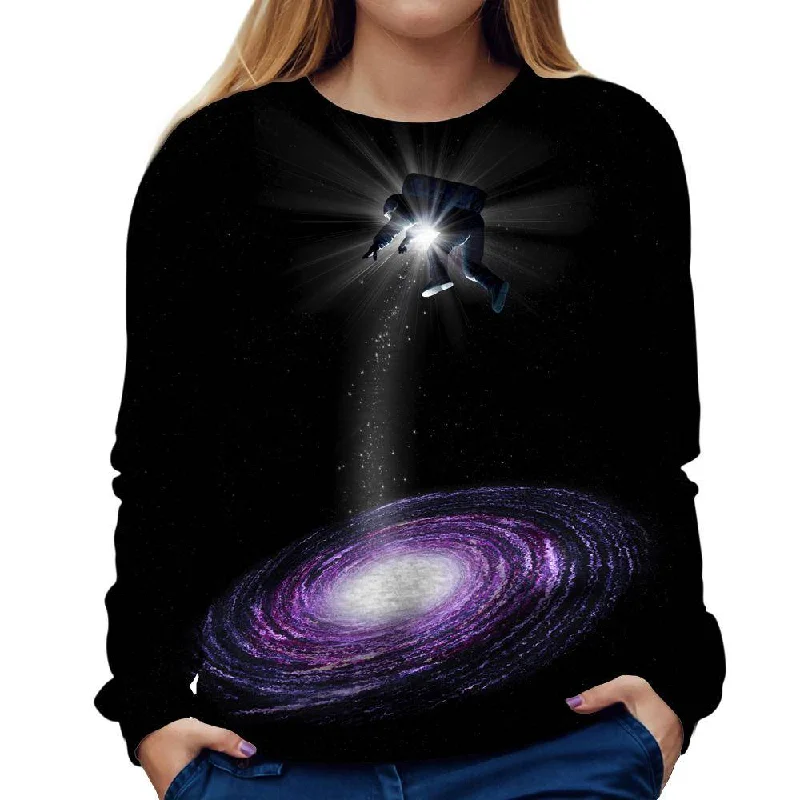 Best Seller oversized gym sweatshirtPurple-Astro Womens Sweatshirt