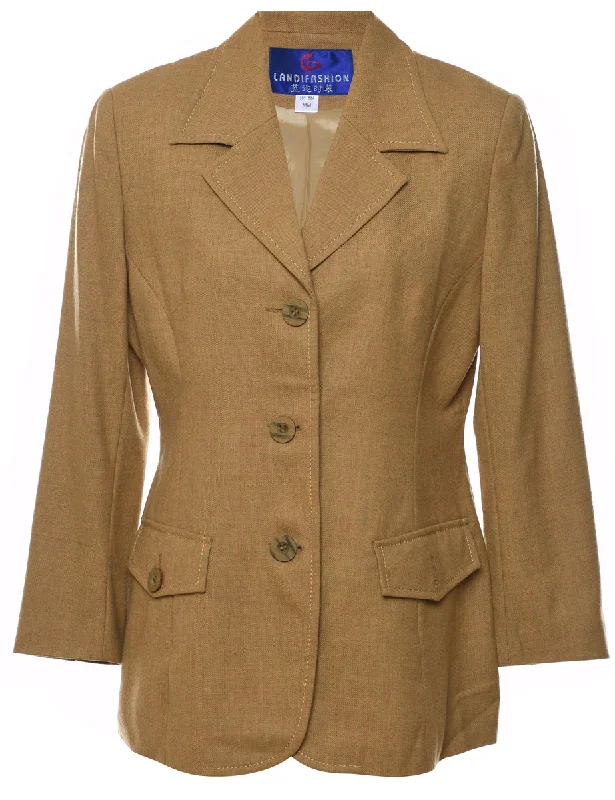 functional coatBeige Blazer - M