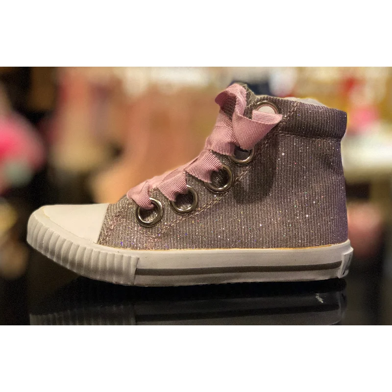 stylish dressAmiana Pink Shimmer Sneaker