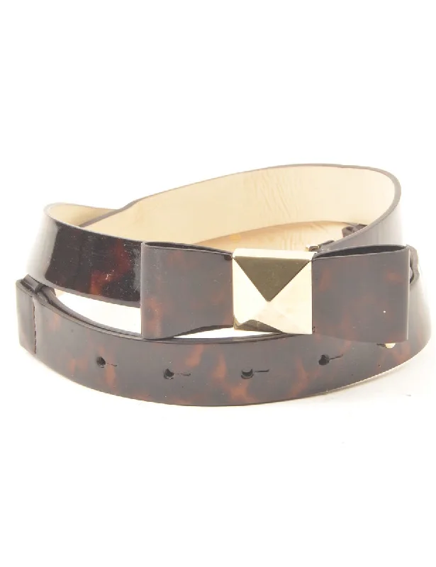 tailored coatDark Brown Fashion Belt - M