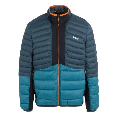 breathable jacketRegatta Mens Leedre Colour Block Hybrid Jacket